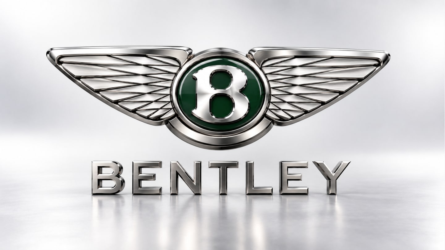 3D-logo van Bentley
