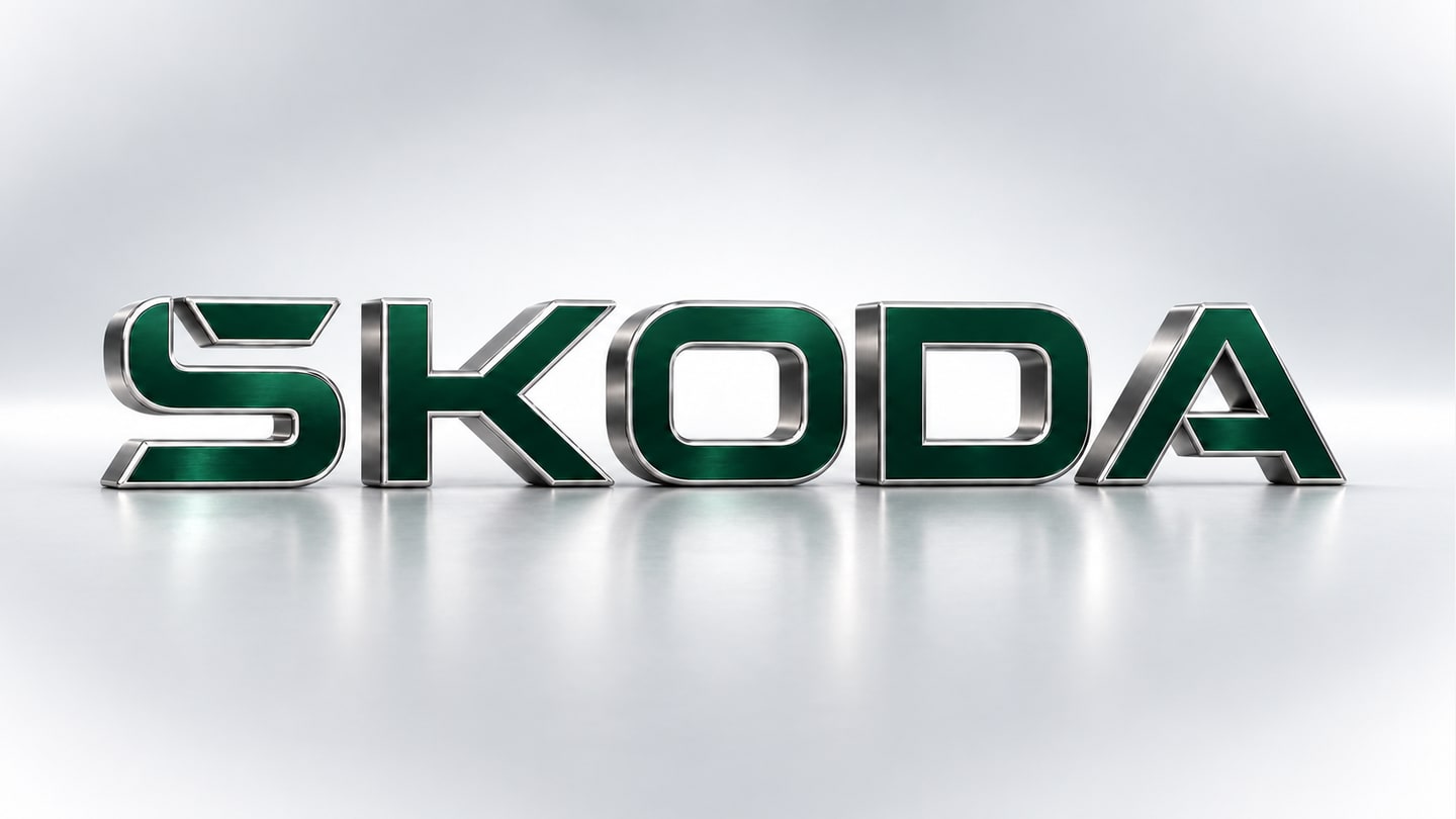 3D-logo van Škoda